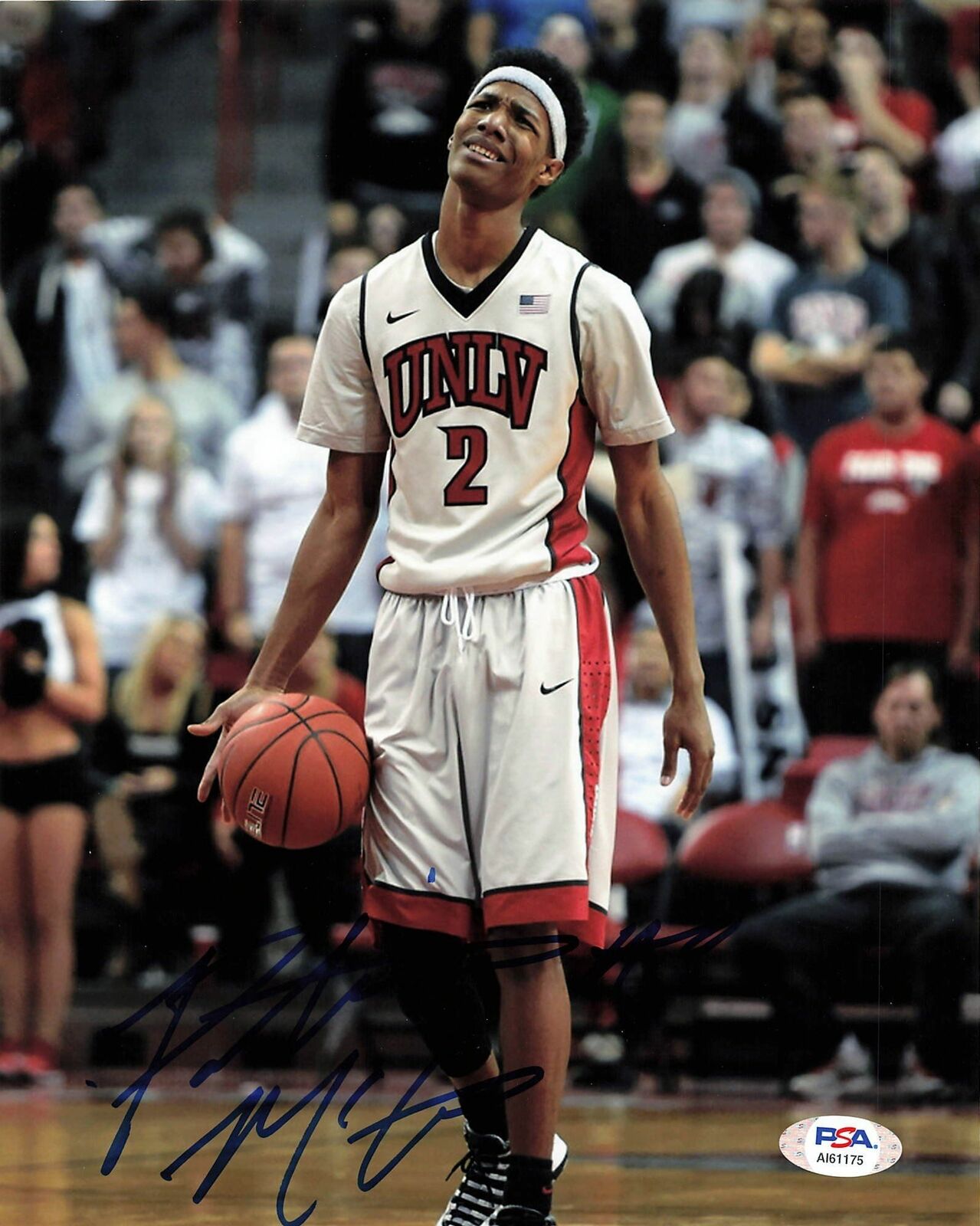 Patrick McCaw signed 8x10 photo PSA/DNA UNLV Rebels Autographed