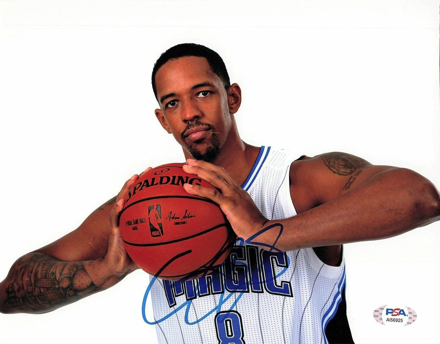 Channing Frye signed 8x10 photo PSA/DNA Orlando Magic Autographed