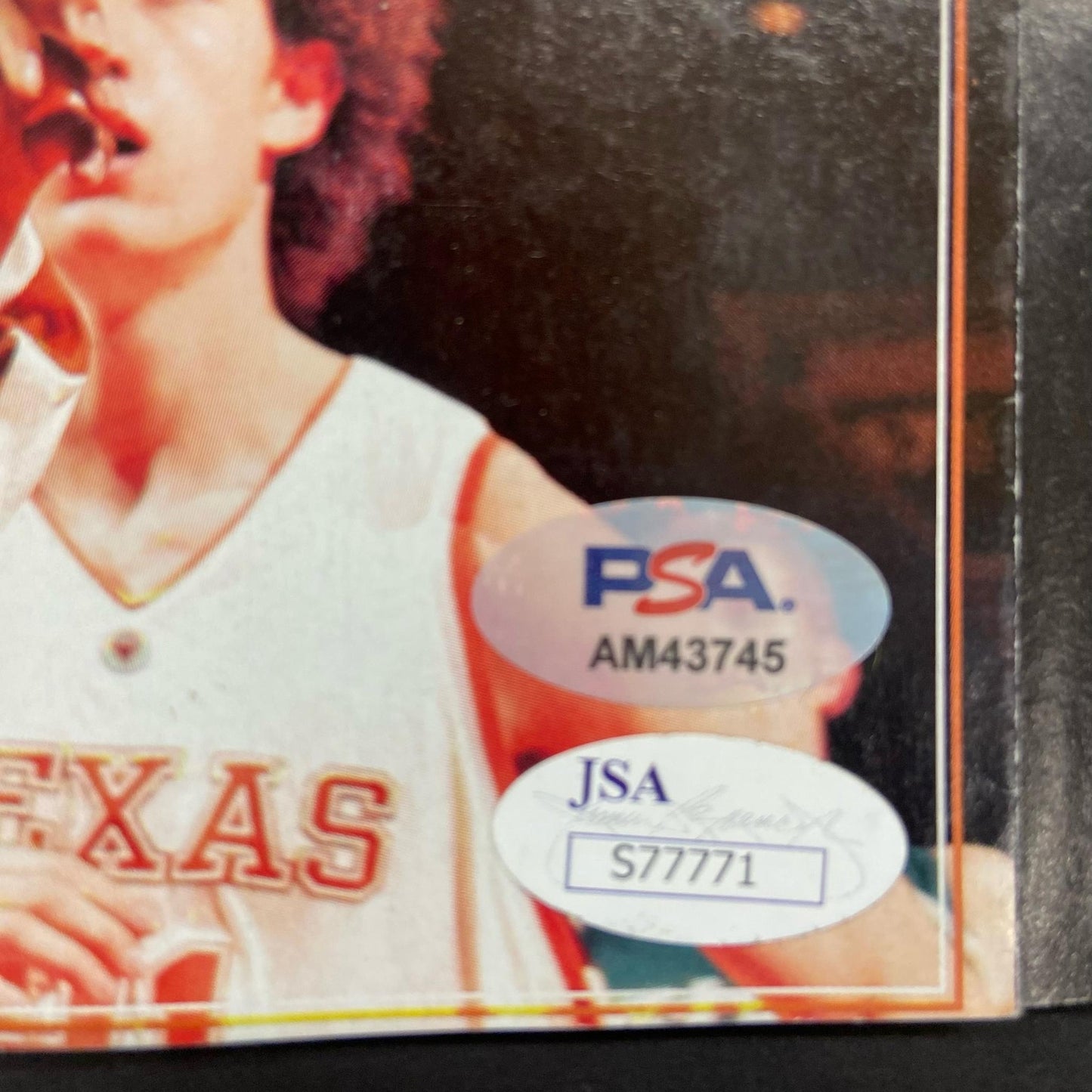 Kevin Durant Signed SI Magazine PSA/DNA Texas Longhorns Autographed KD