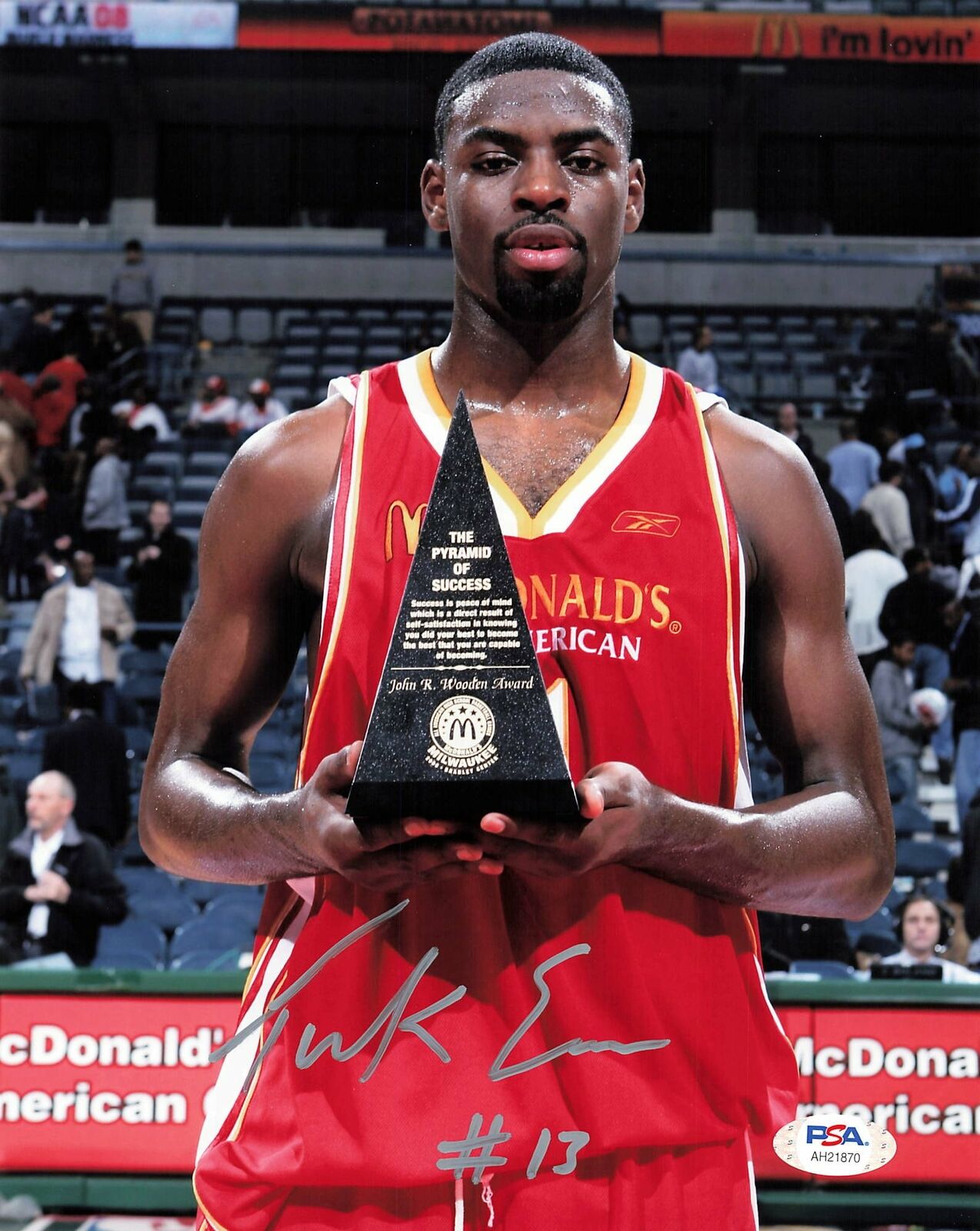 Tyreke Evans signed 8x10 photo PSA/DNA Sacramento Kings Autographed