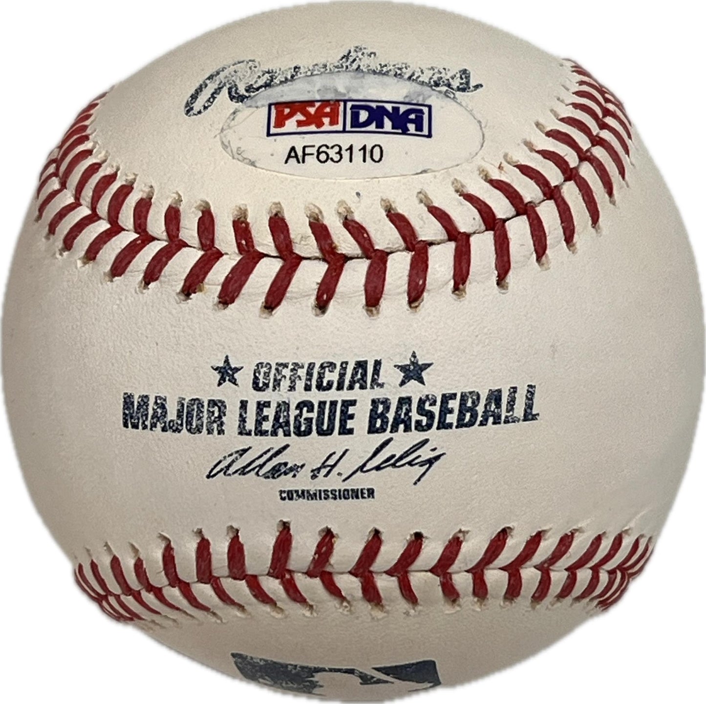 Evan Scribner signed baseball PSA/DNA Oakland Athletics autographed