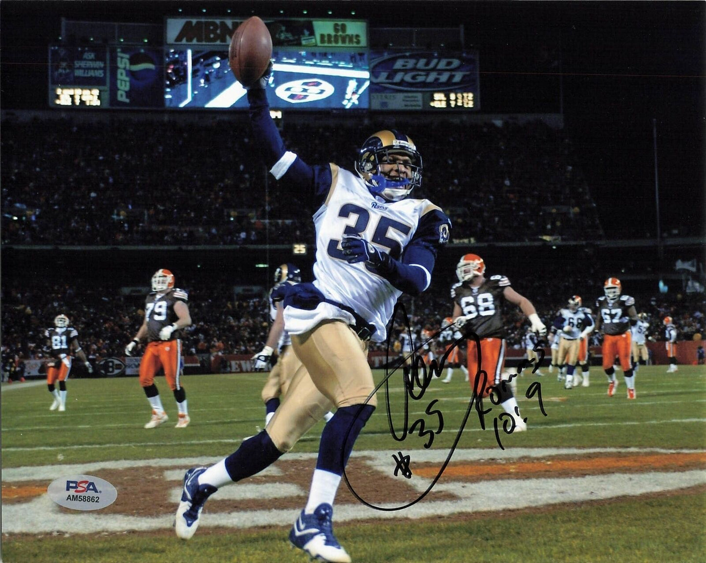 Aeneas Williams signed 8x10 photo PSA/DNA Autographed
