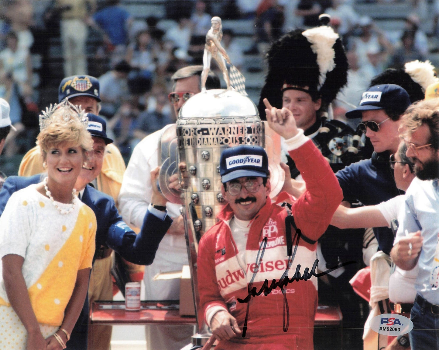 Bobby Rahal signed 8x10 photo PSA/DNA Autographed