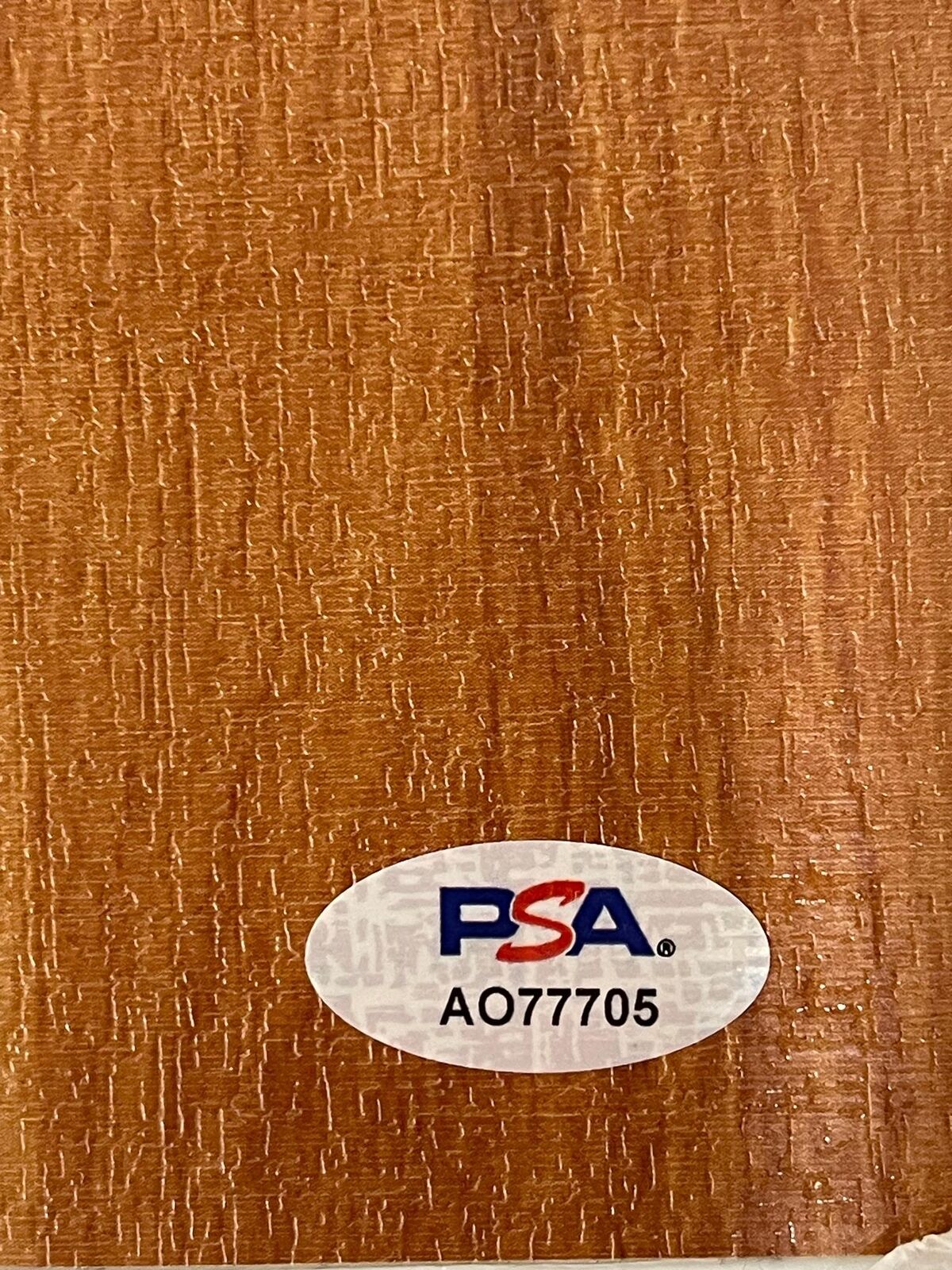 PJ Hall Signed Floorboard PSA/DNA Autographed Denver Nuggets