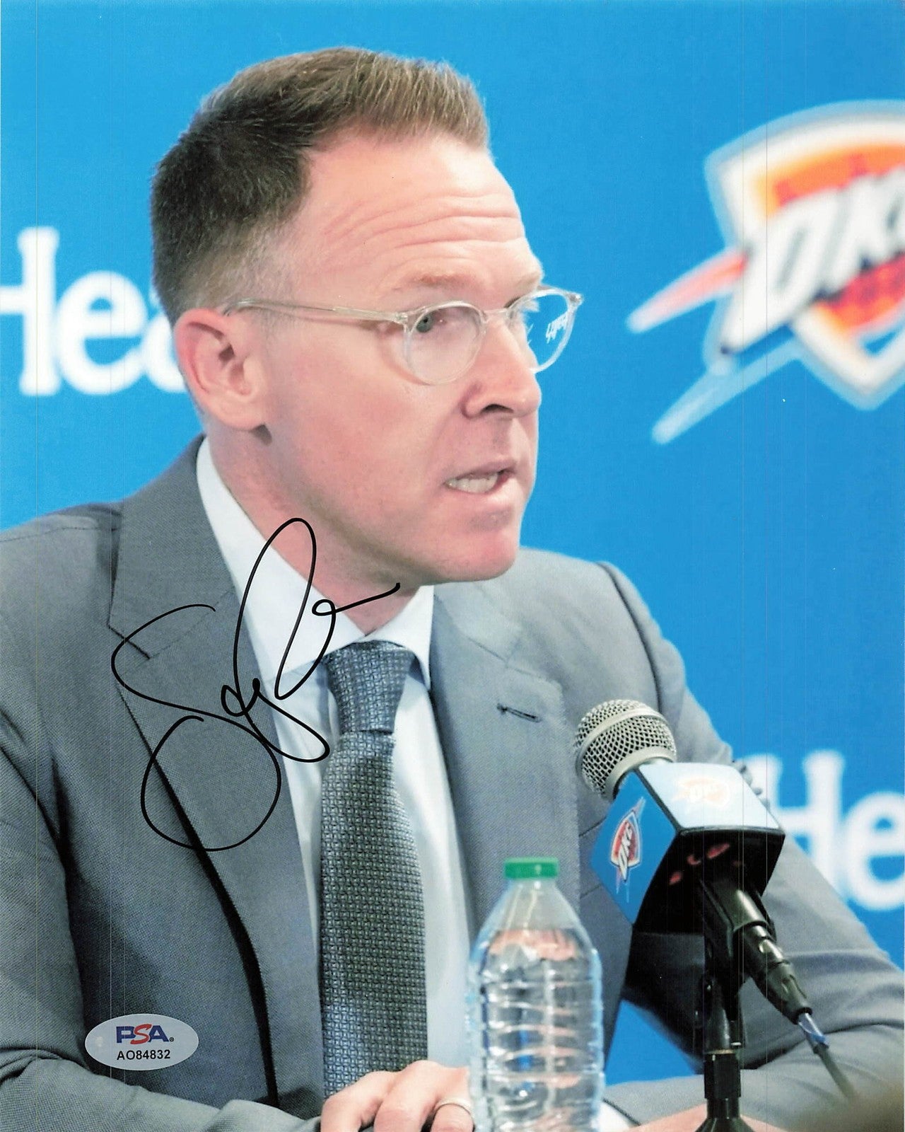 Sam Presti Signed 8x10 Photo PSA Autographed Oklahoma City Thunder