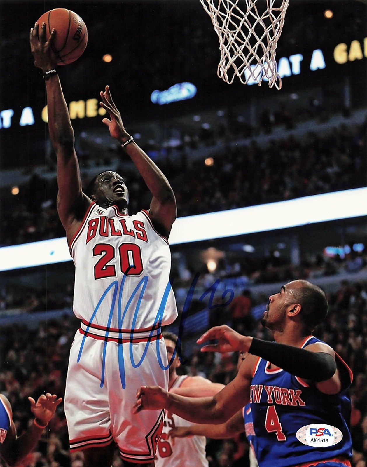 Tony Snell signed 8x10 photo PSA/DNA Chicago Bulls Autographed