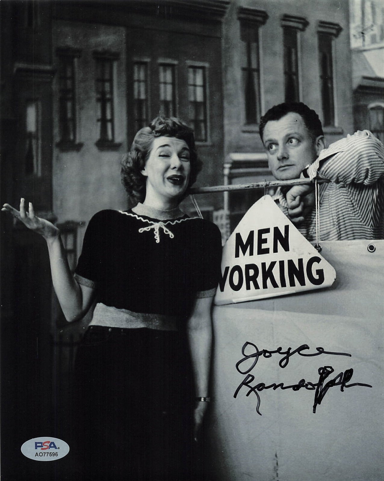 Joyce Randolph signed 8x10 photo PSA/DNA Autographed Actress