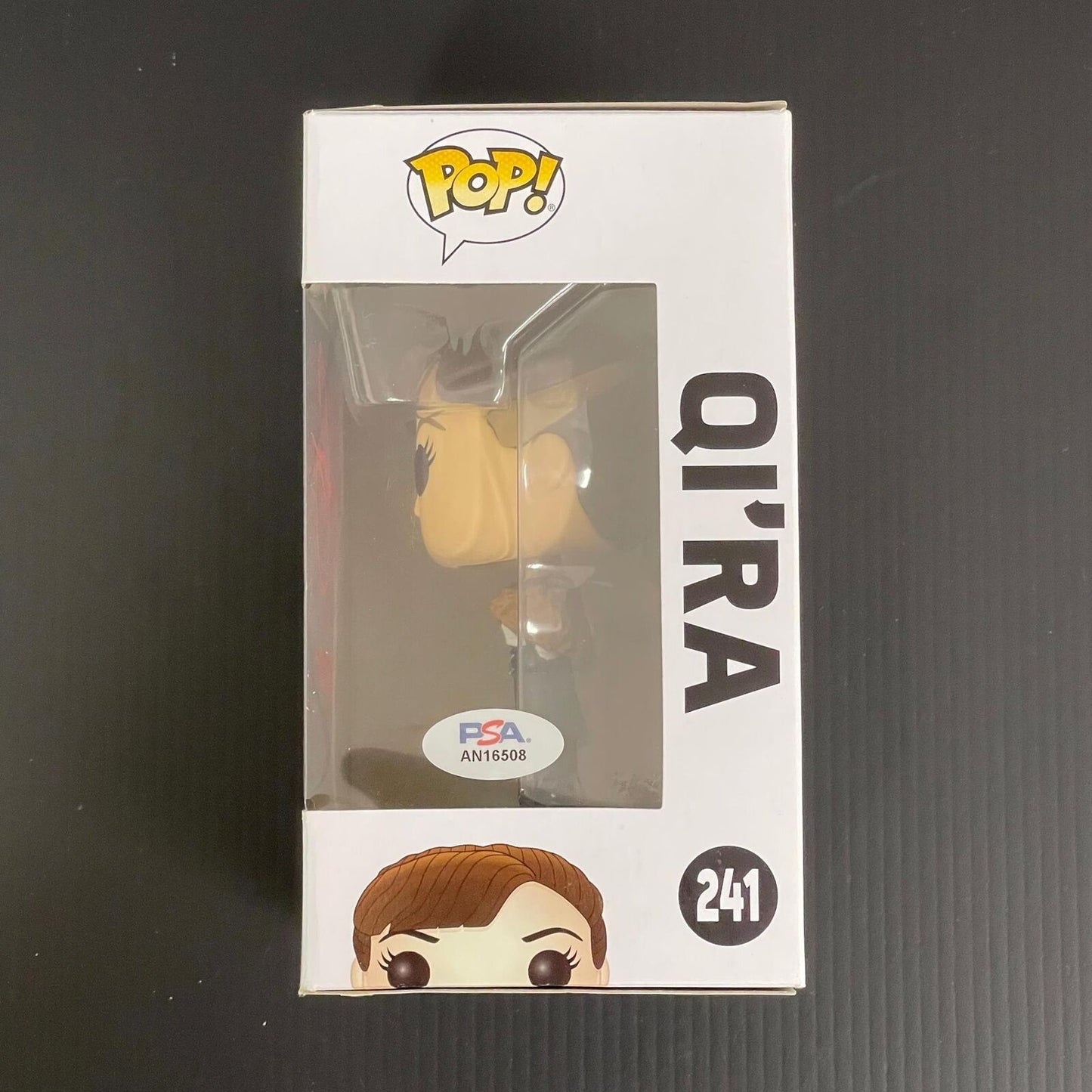 Emilia Clarke Signed Qi'ra #241 Funko Pop PSA/DNA Auto Star Wars