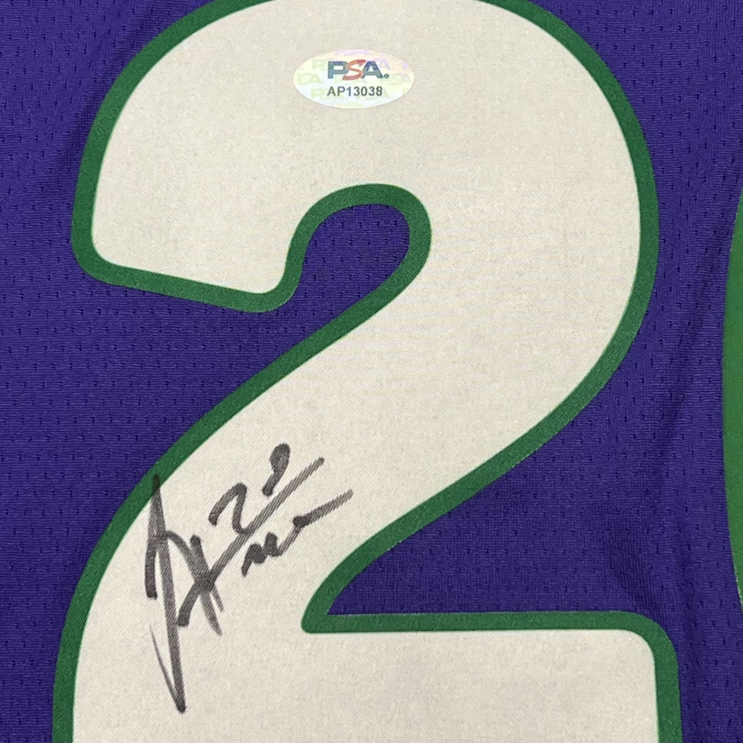 Jusuf Nurkic Signed Jersey PSA Phoenix Suns Autographed