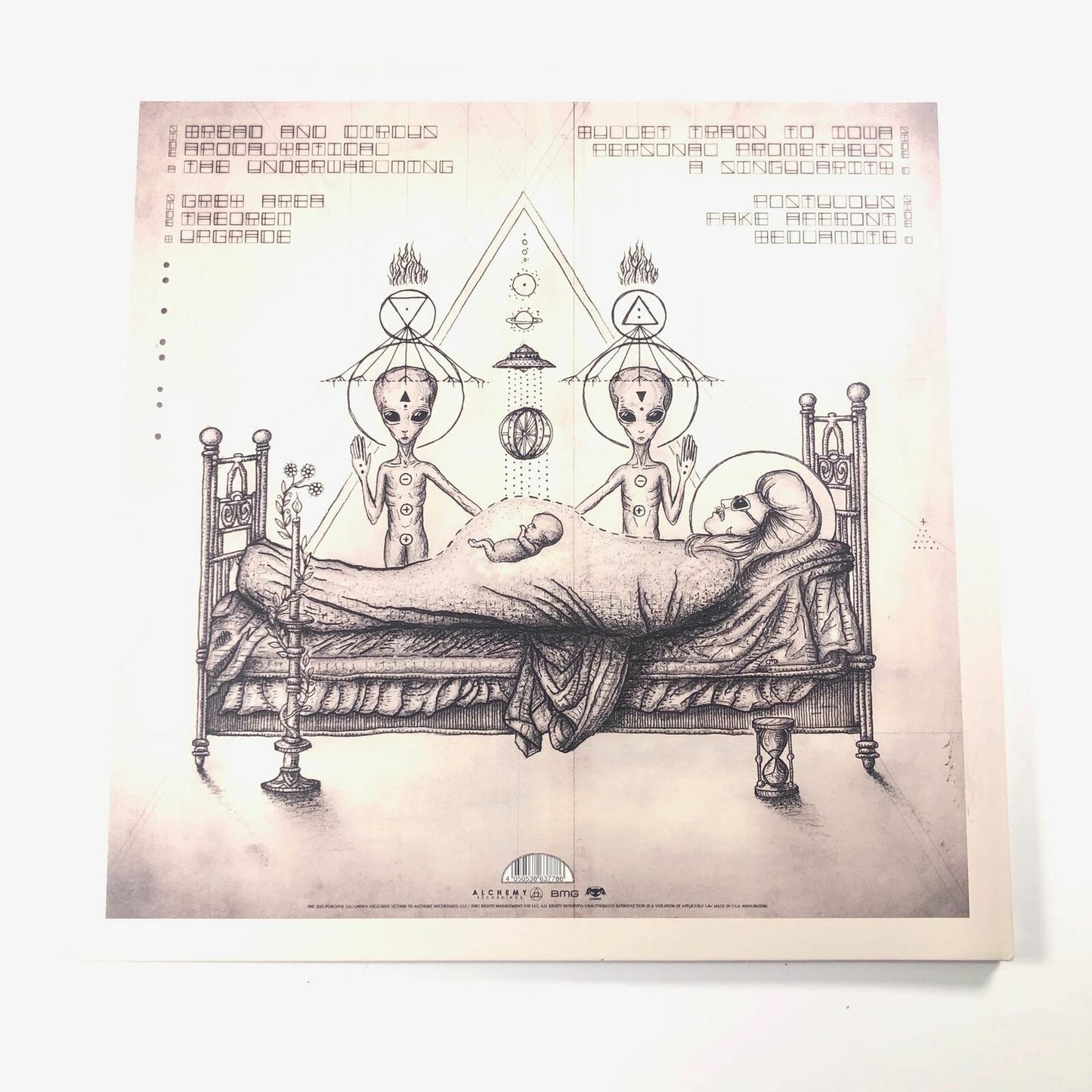 Maynard James Keenan Mat Mitchell & Carina Round signed Vinyl PSA/DNA Existentia