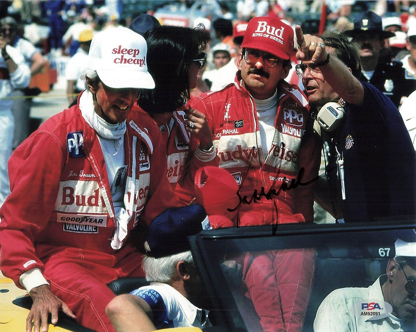 Bobby Rahal signed 8x10 photo PSA/DNA Autographed