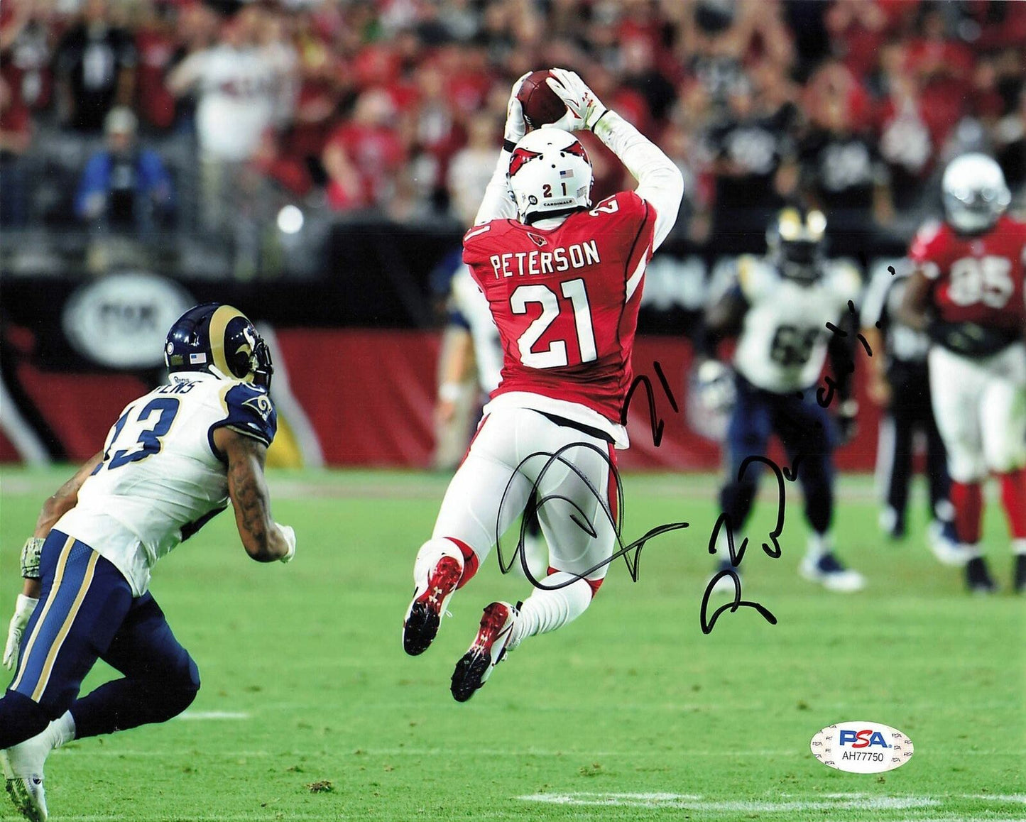Patrick Peterson signed 8x10 photo PSA/DNA Arizona Cardinals Autographed