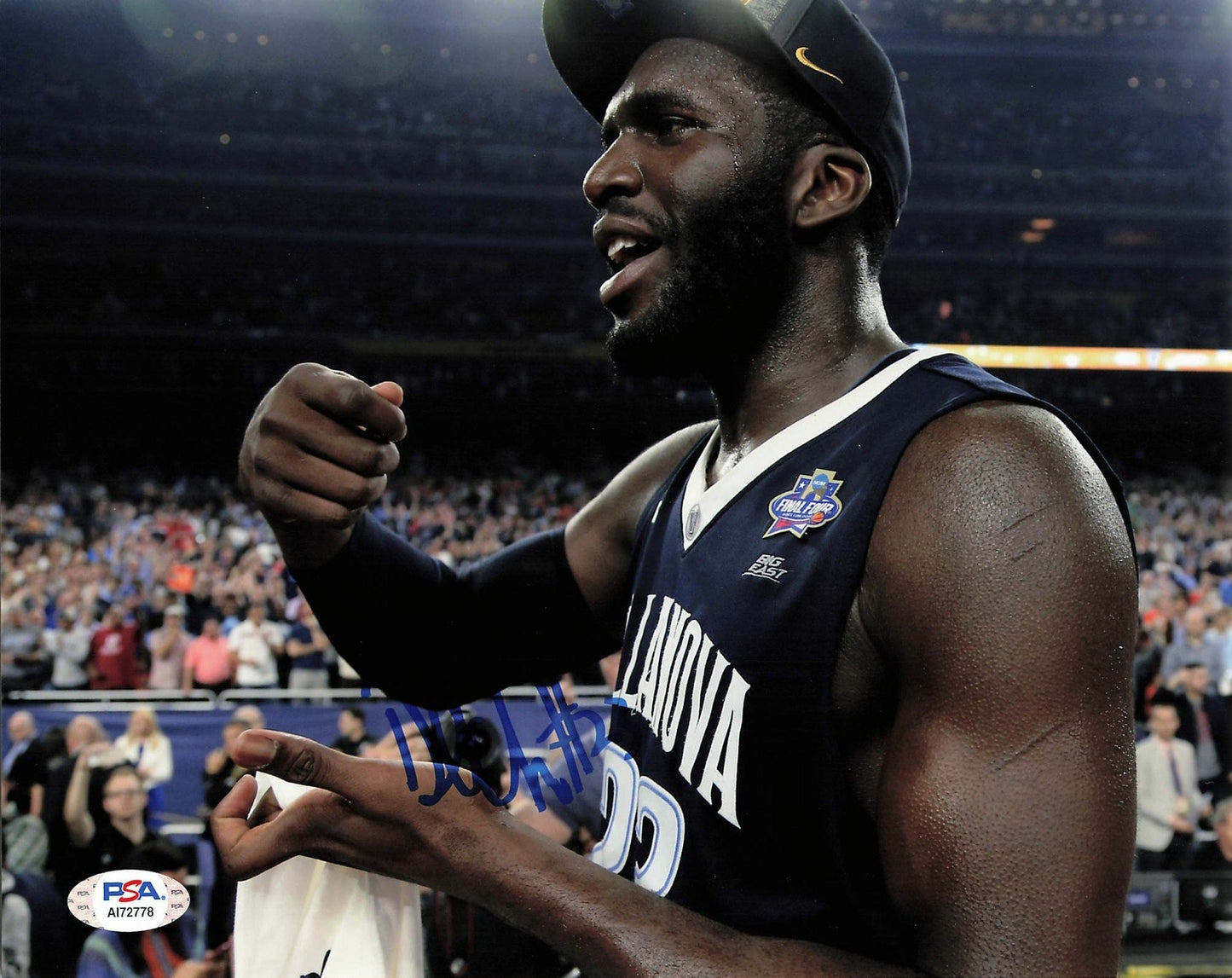Daniel Ochefu signed 8x10 photo PSA/DNA Villanova Wildcats Autographed