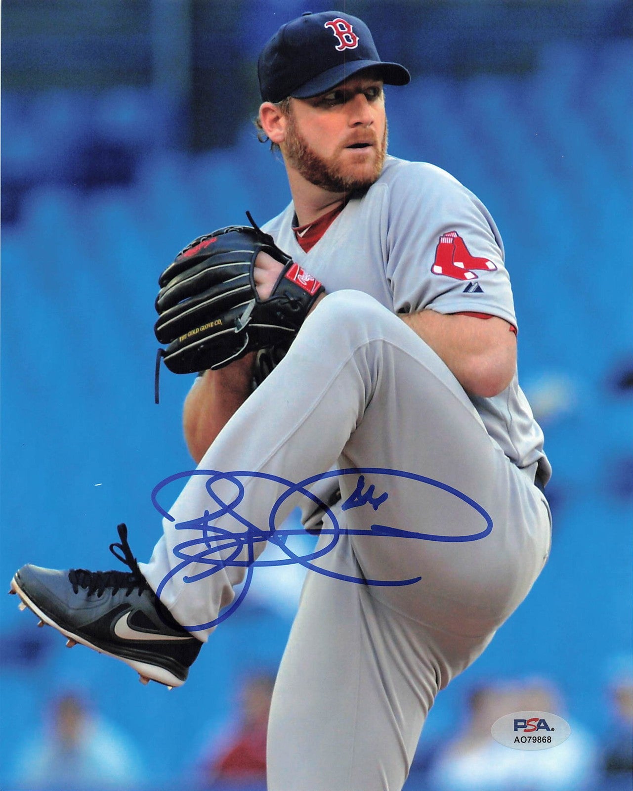 Ryan Dempster Signed 8x10 Photo PSA Boston Red Sox