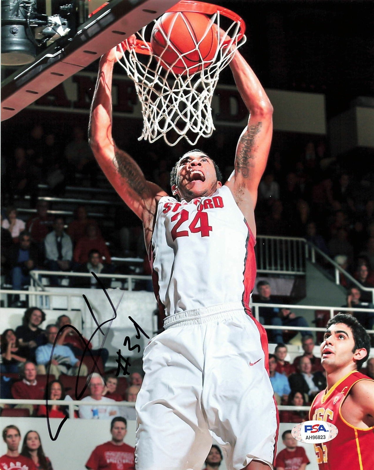 JOSH HUESTIS signed 8x10 photo PSA/DNA Stanford Cardinals Autographed