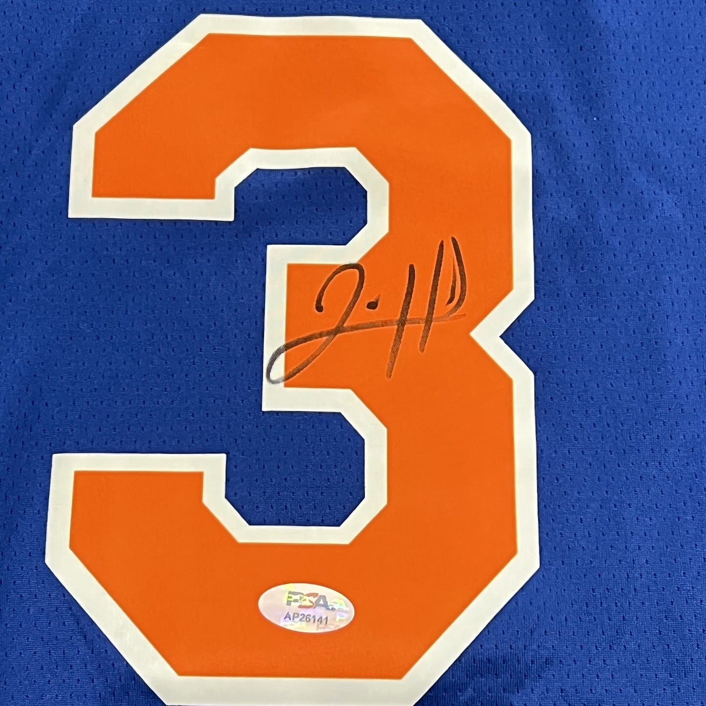 Josh Hart Signed Jersey PSA New York Knicks Autographed