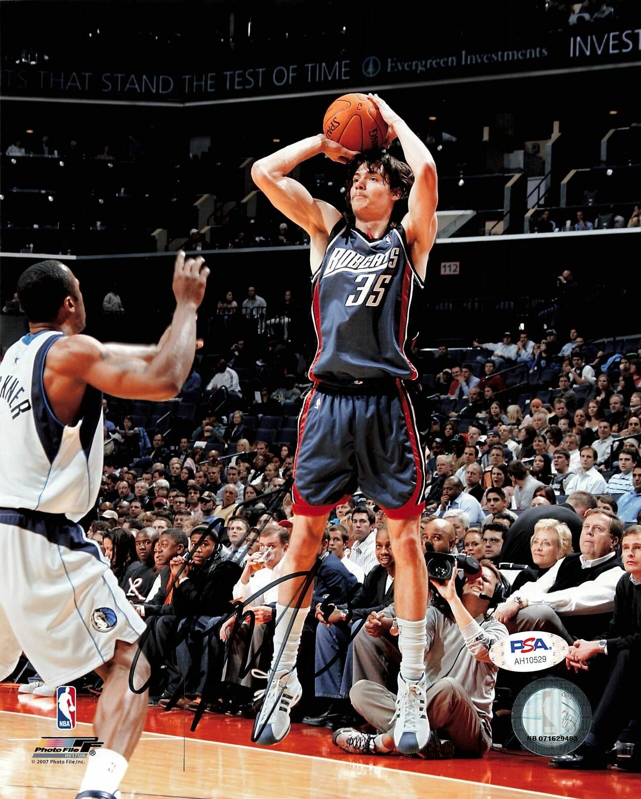 Adam Morrison signed 8x10 photo PSA/DNA Charlotte Bobcats Autographed