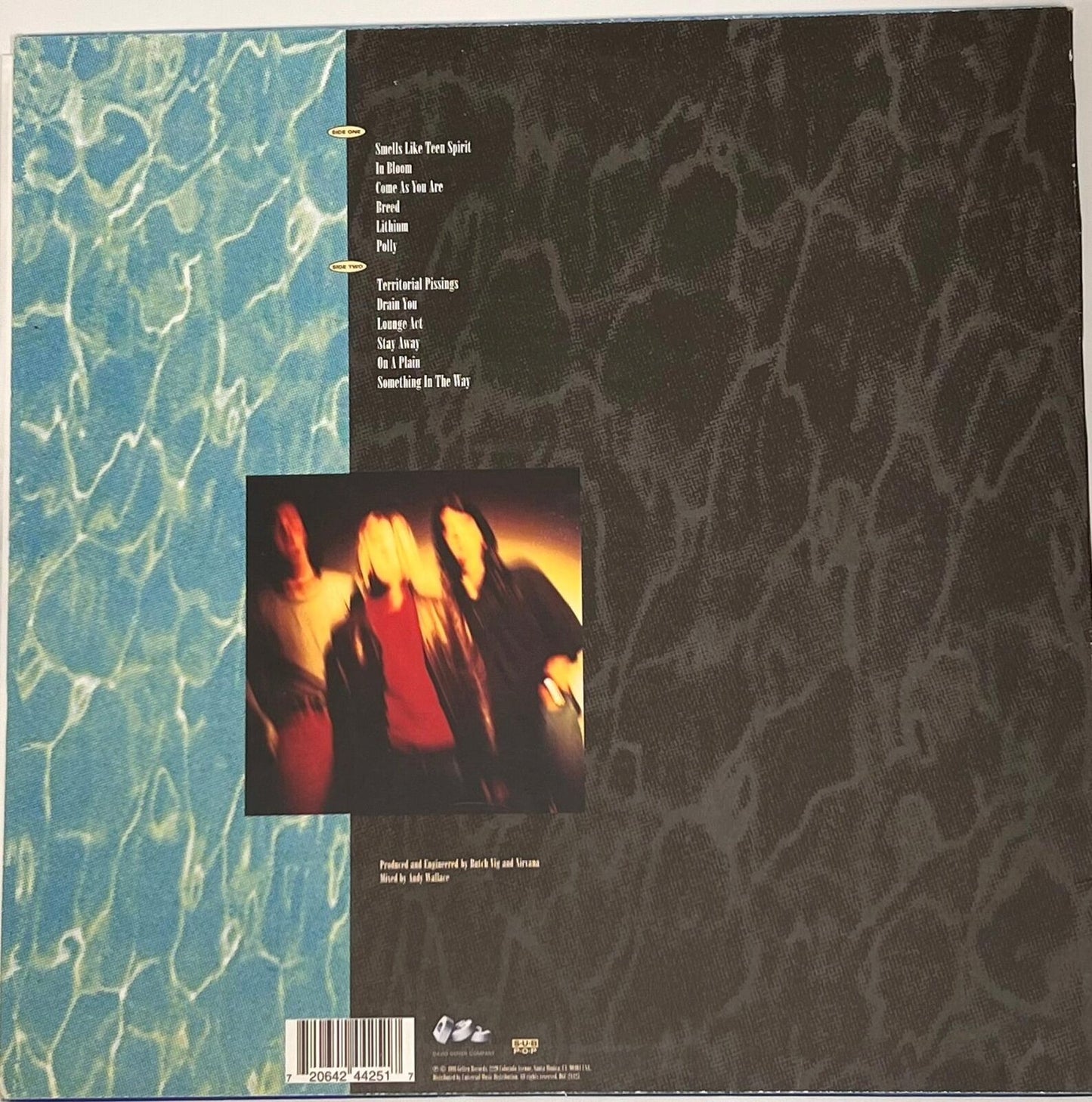 Krist Novoselic Signed Nirvana LP Vinyl PSA/DNA Album autographed Nevermind