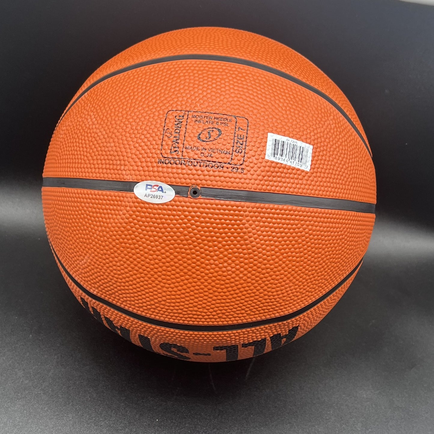 Will Riley Signed Basketball PSA Illinois Fighting Illini