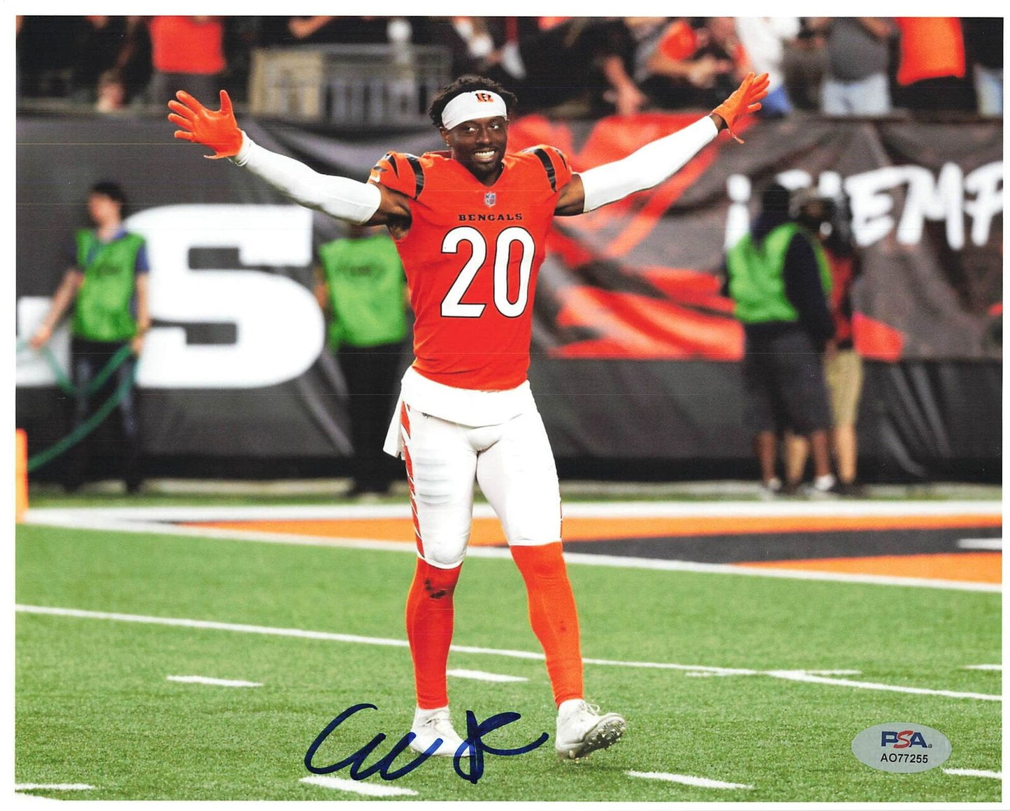 Eli Apple signed 8x10 photo PSA/DNA Cincinnati Bengals Autographed