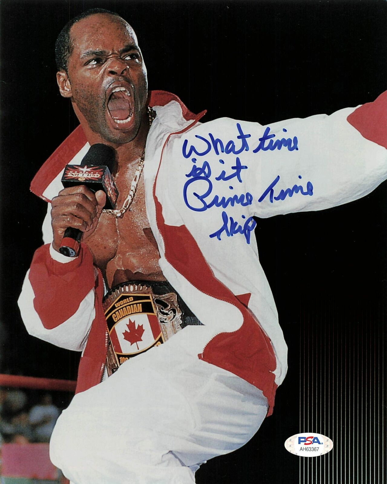 Elix Skipper signed 8x10 photo PSA/DNA COA WWE Autographed Wrestling