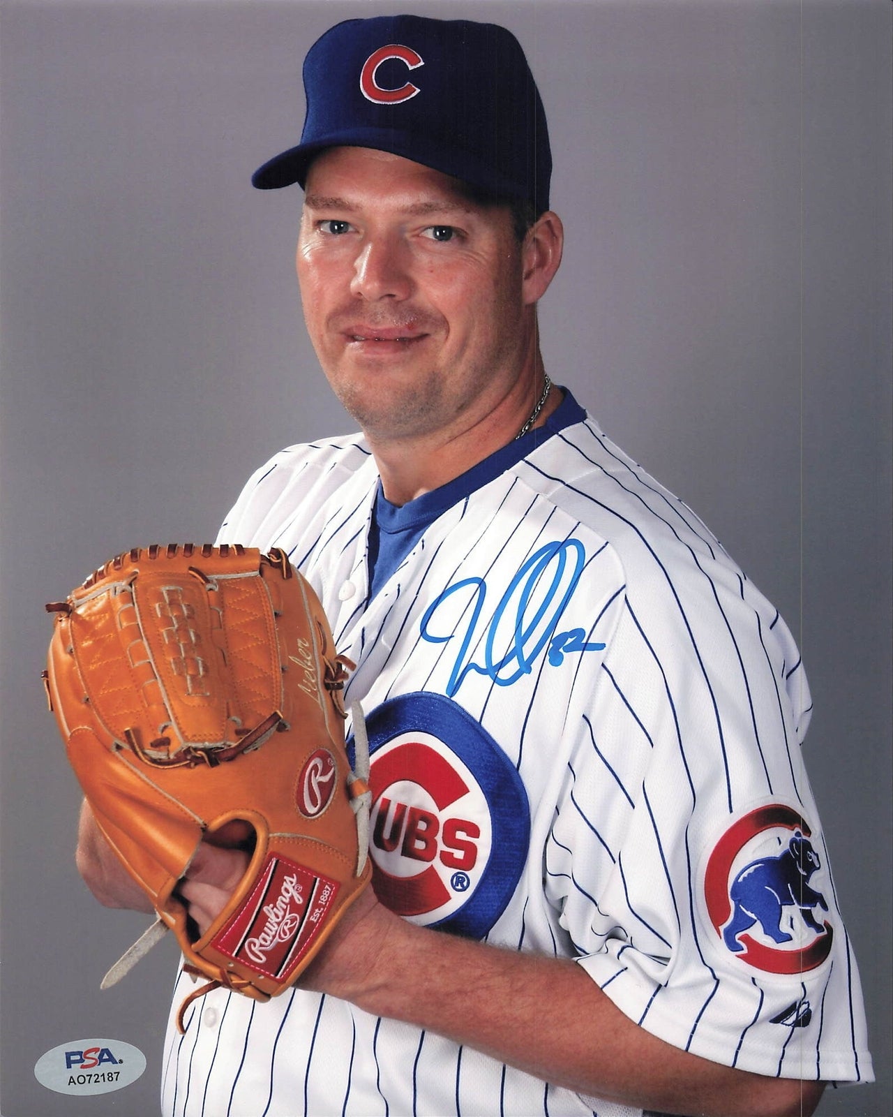 Jon Lieber signed 8x10 photo PSA/DNA Chicago Cubs Autographed