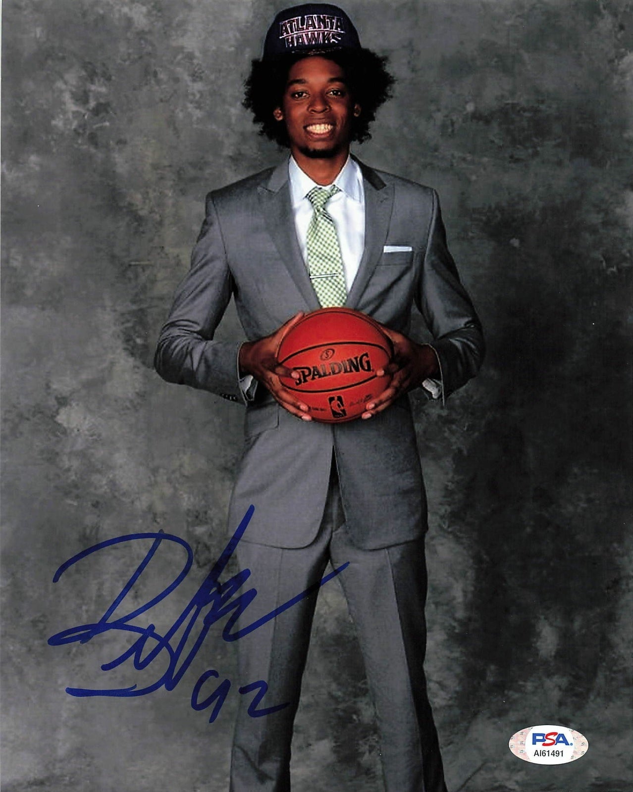 Lucas Nogueira signed 8x10 photo PSA/DNA Atlanta Hawks Autographed