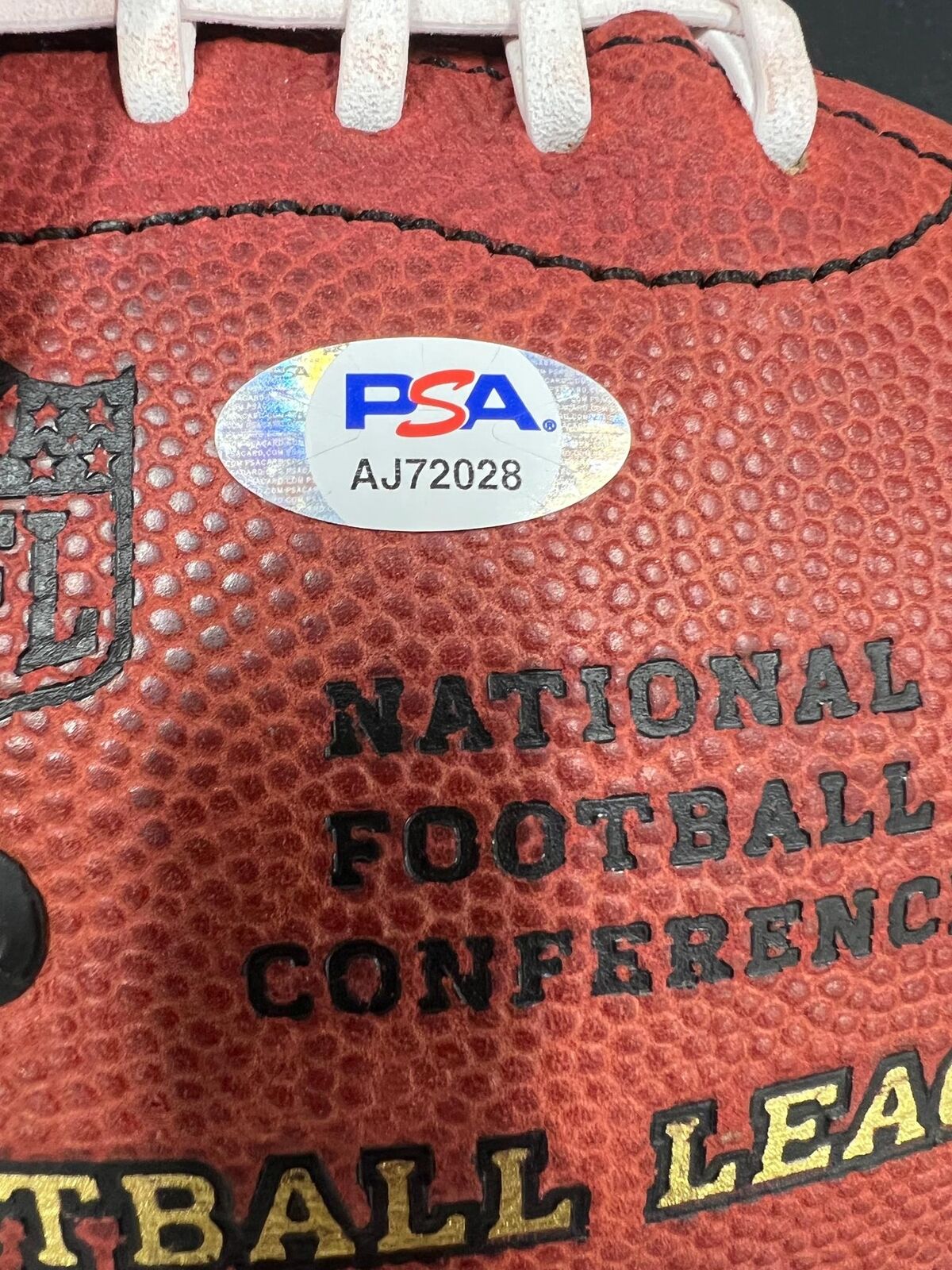 Peyton Manning Signed Football PSA/DNA Denver Broncos Autographed Colts