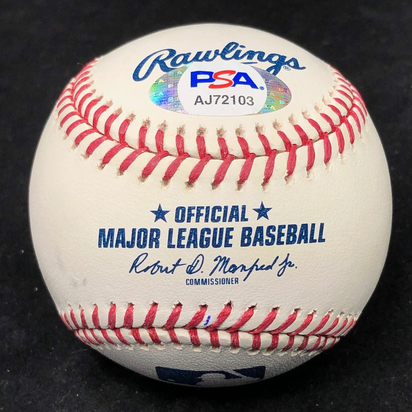 LUIS GARCIA signed baseball PSA/DNA Washington Nationals Full Name autographed