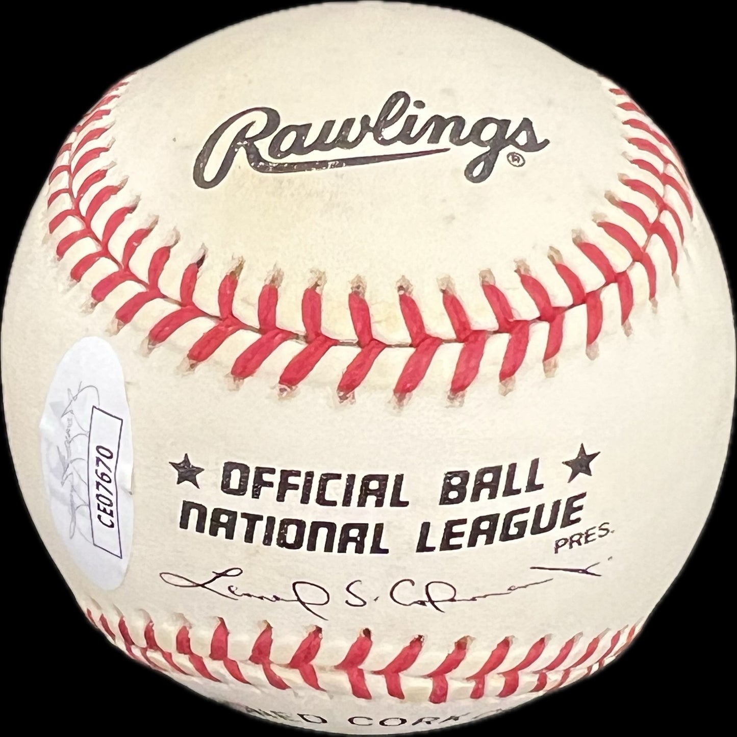 Bill Mazeroski Signed Baseball JSA Pittsburgh Pirates