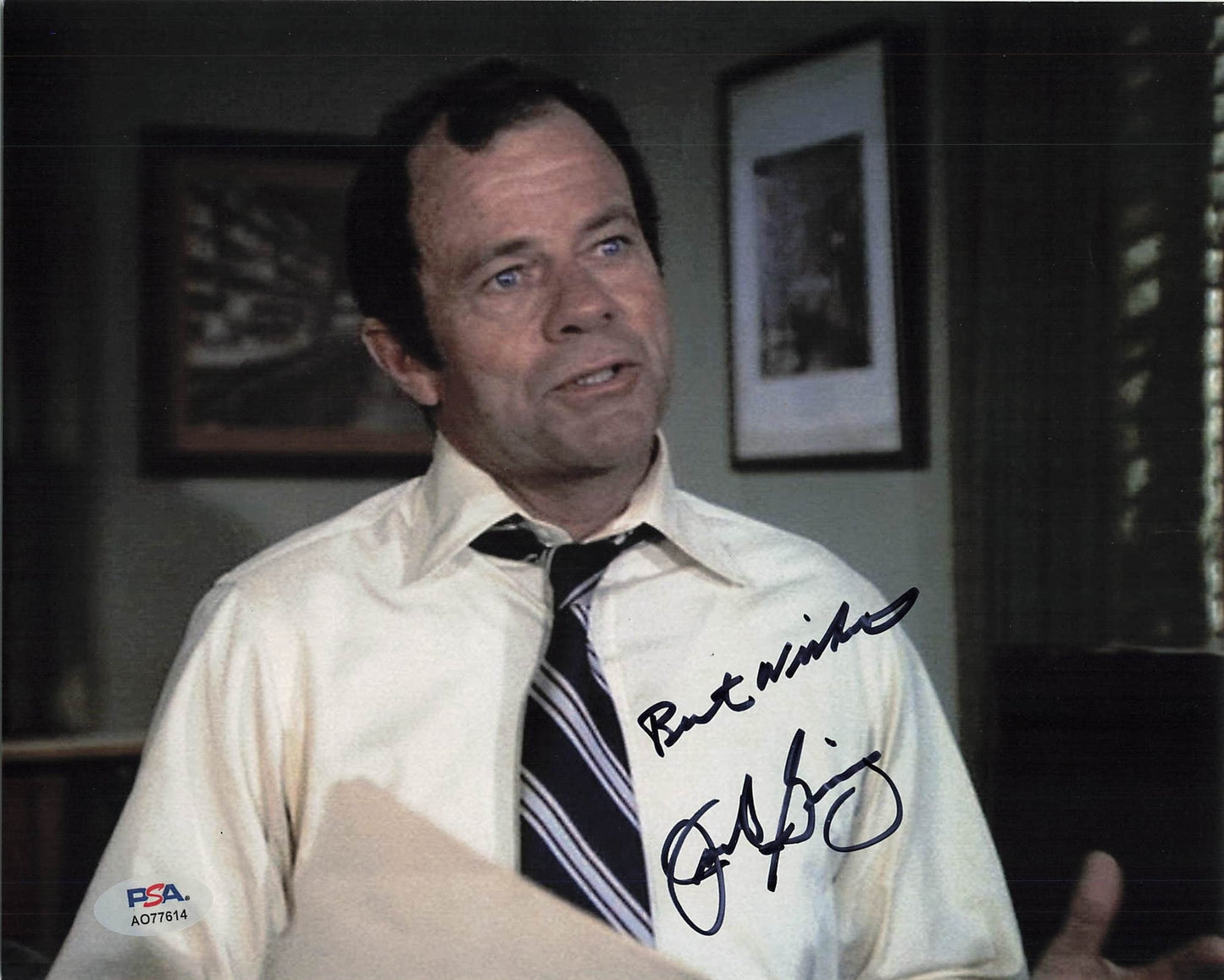 JACK GING signed 8x10 photo PSA/DNA Autographed Twilight Zone