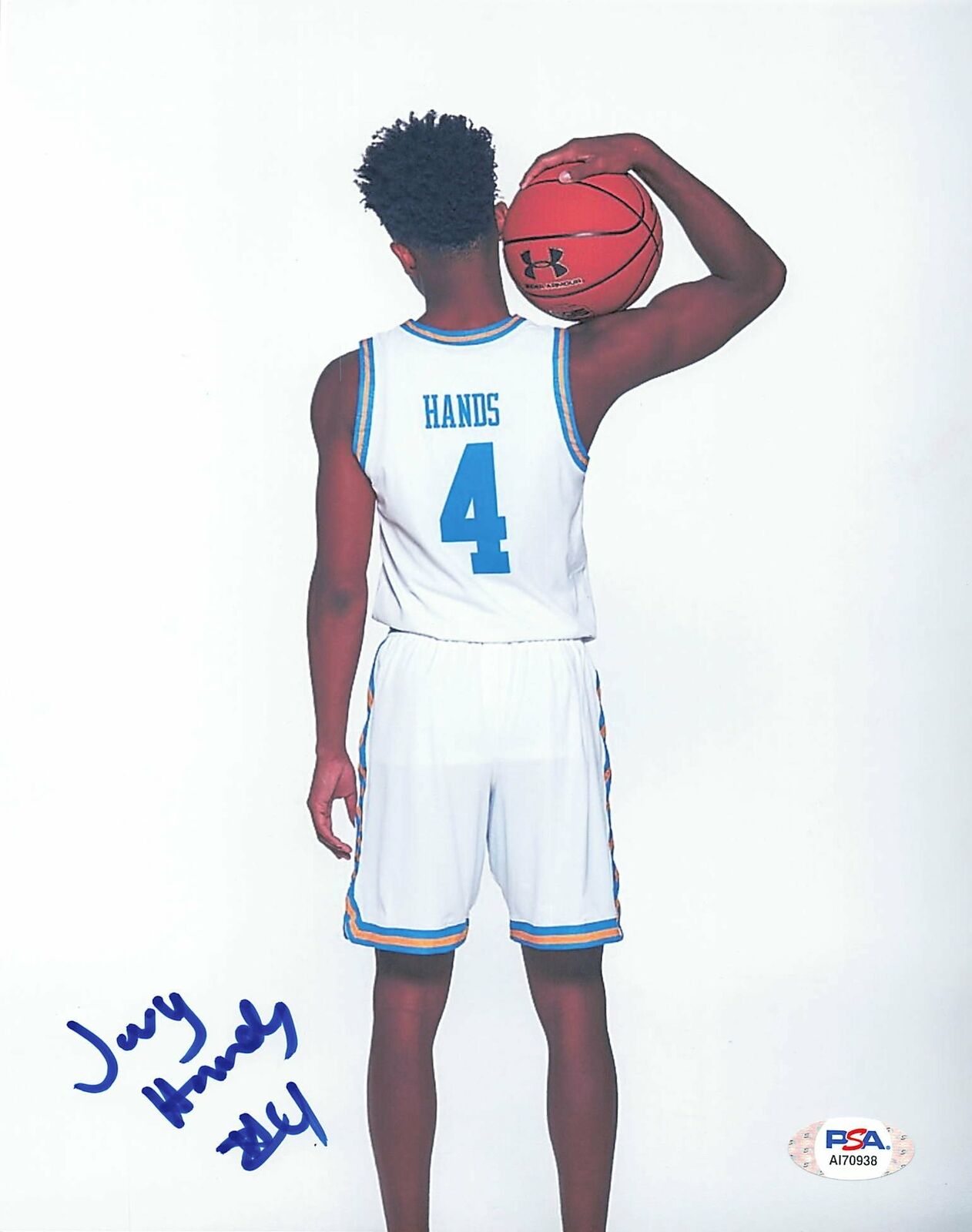 Jaylen Hands signed 8x10 photo PSA/DNA UCLA Bruins Autographed