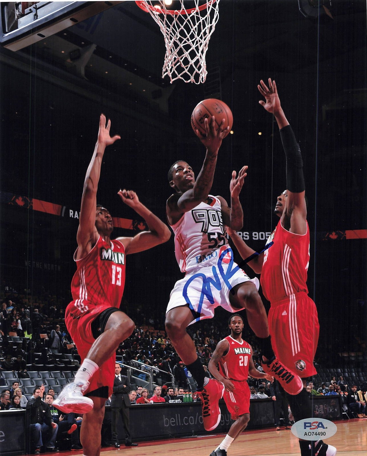 Delon Wright Signed 8x10 Photo PSA Toronto Raptors