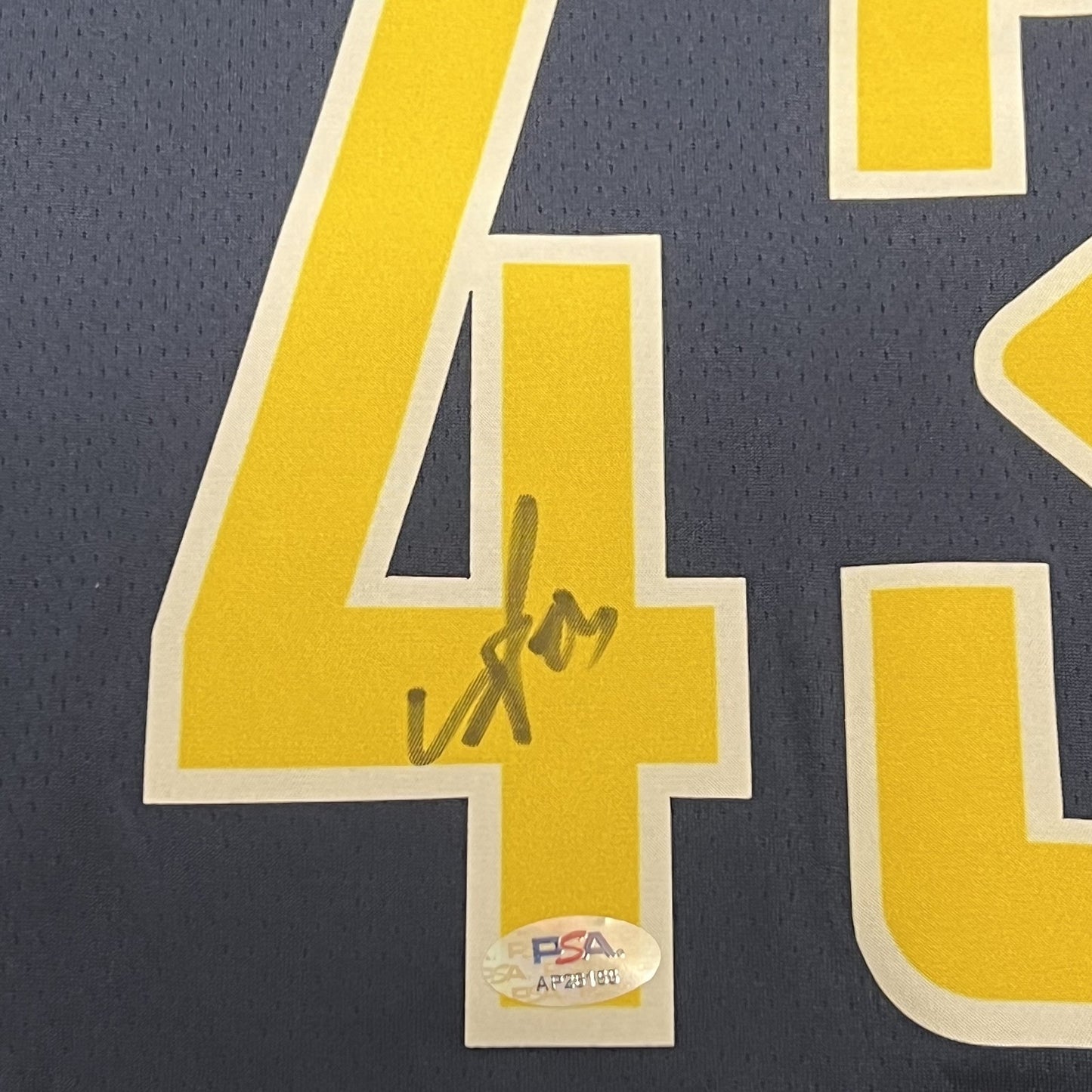 Pascal Siakam Signed Jersey PSA Indiana Pacers Autographed