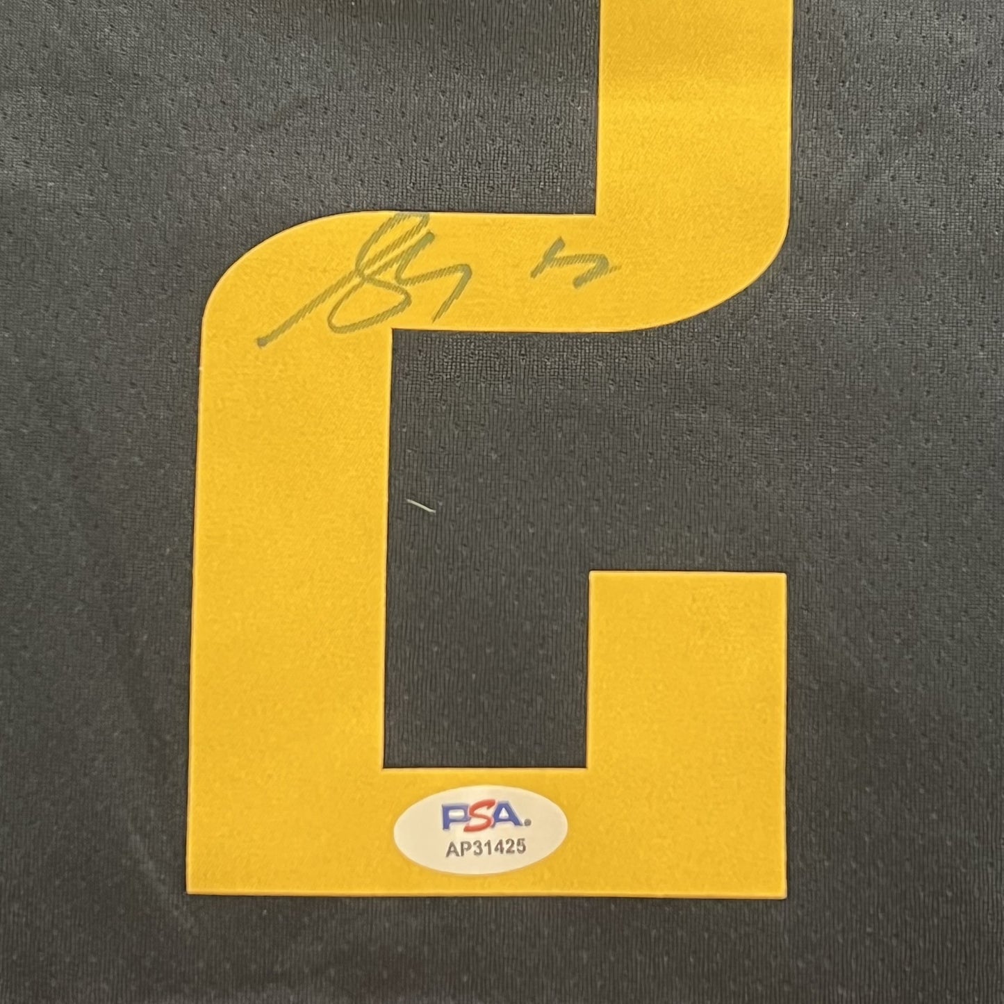 Shai Gilgeous-Alexander Signed Jersey PSA thunder Autographed