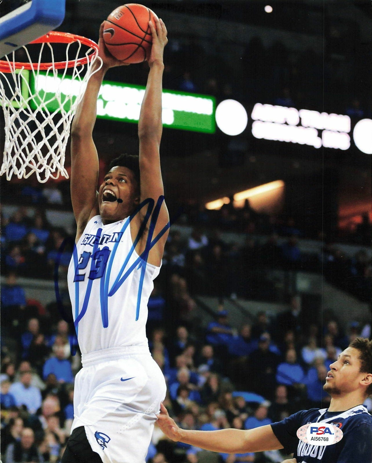 Justin Patton signed 8x10 photo PSA/DNA Houston Rockets Autographed