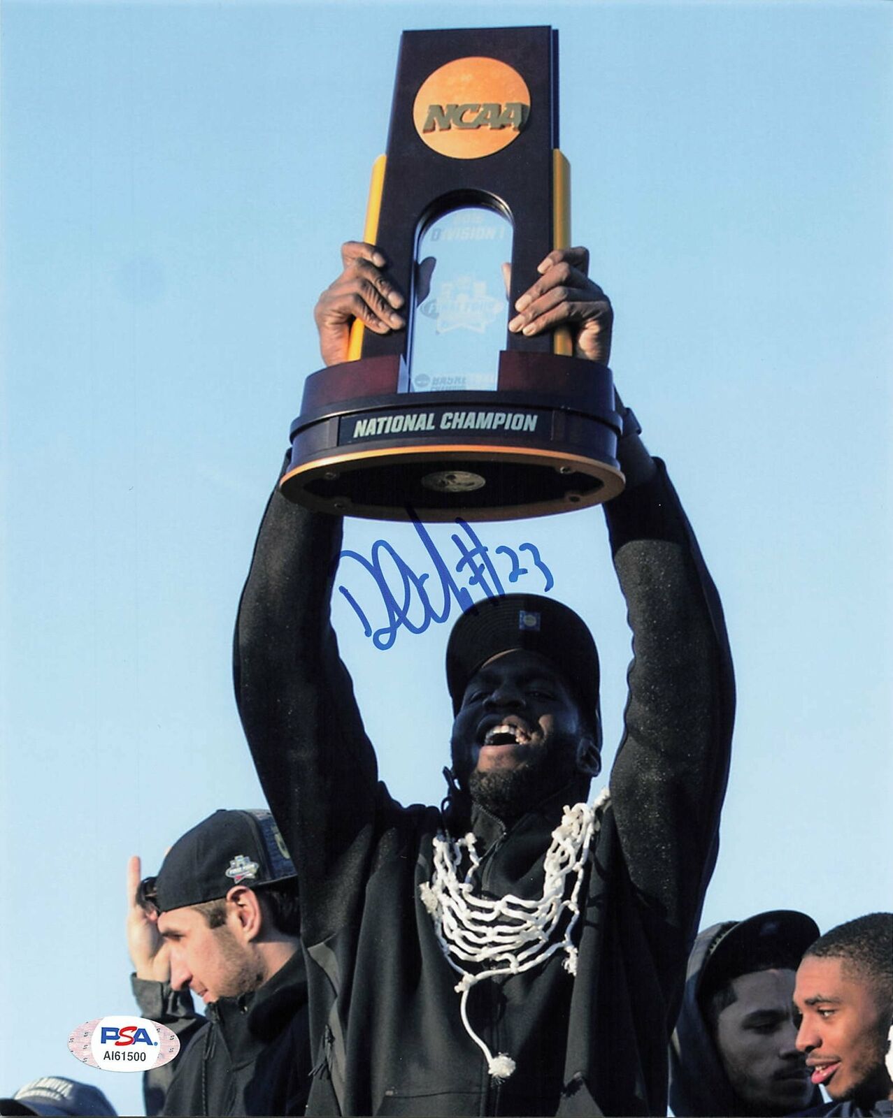 Daniel Ochefu signed 8x10 photo PSA/DNA Villanova Wildcats Autographed