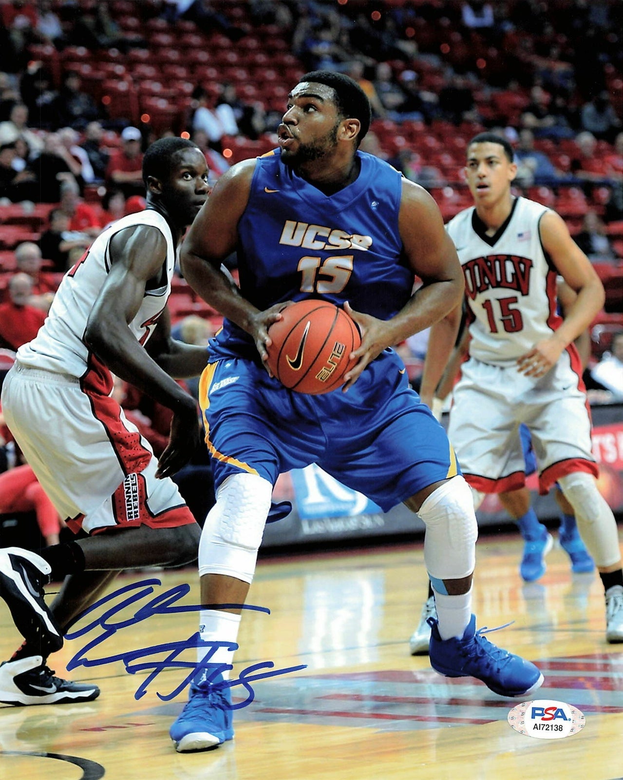 Alan Williams signed 8x10 photo PSA/DNA UC Santa Barbara Gauchos Autographed