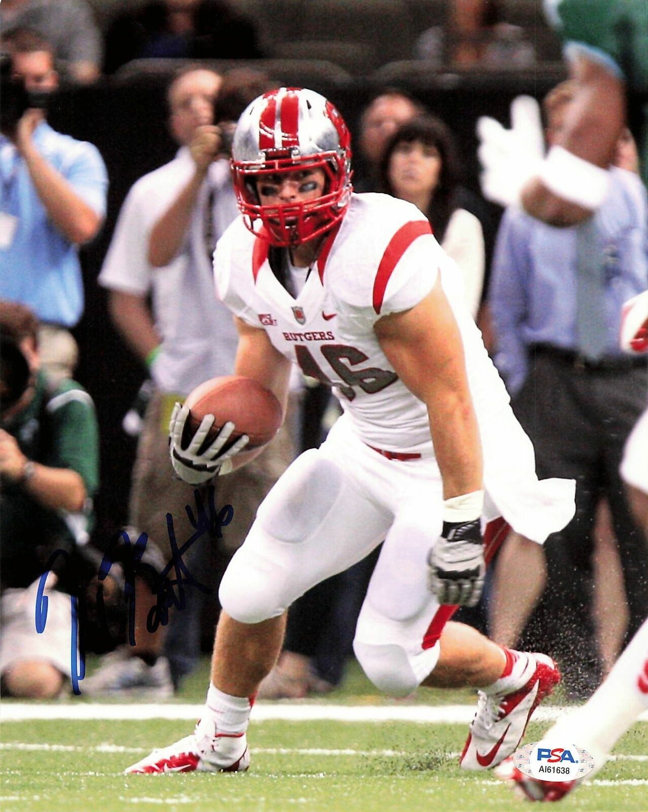 Micheal Burton Signed 8x10 photo PSA/DNA Kansas City Chiefs Autographed