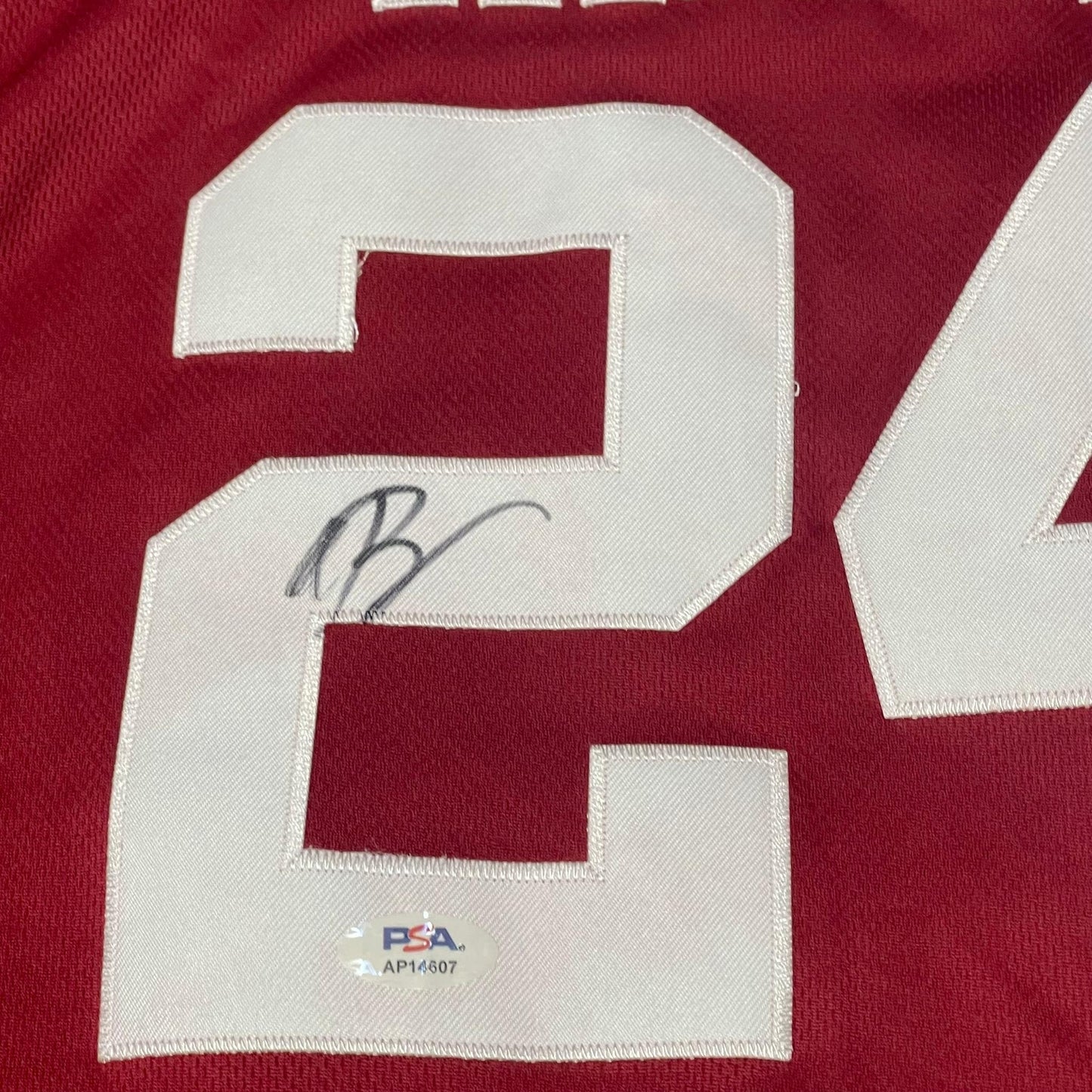 Buddy Hield signed jersey PSA/DNA Oklahoma Autographed