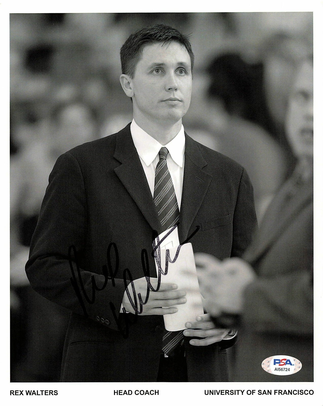 Rex Walters signed 8x10 photo PSA/DNA New Orleans Pelicans Autographed