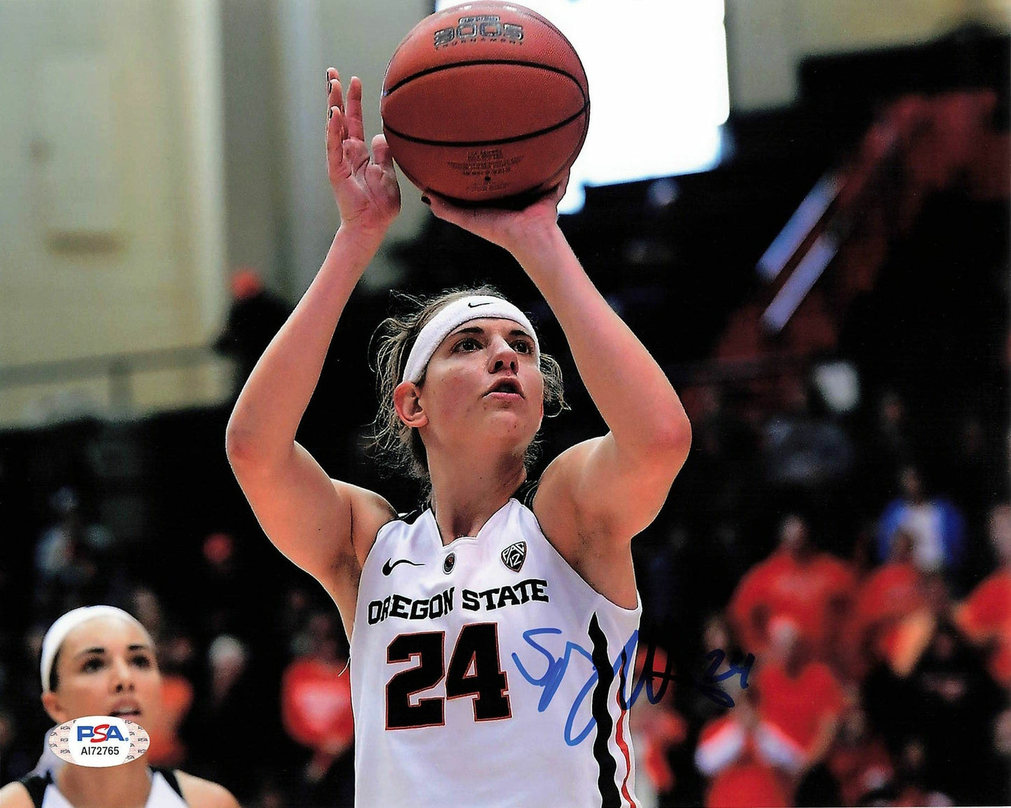 SYDNEY WIESE signed 8x10 photo PSA/DNA Oregon State Beavers Autographed