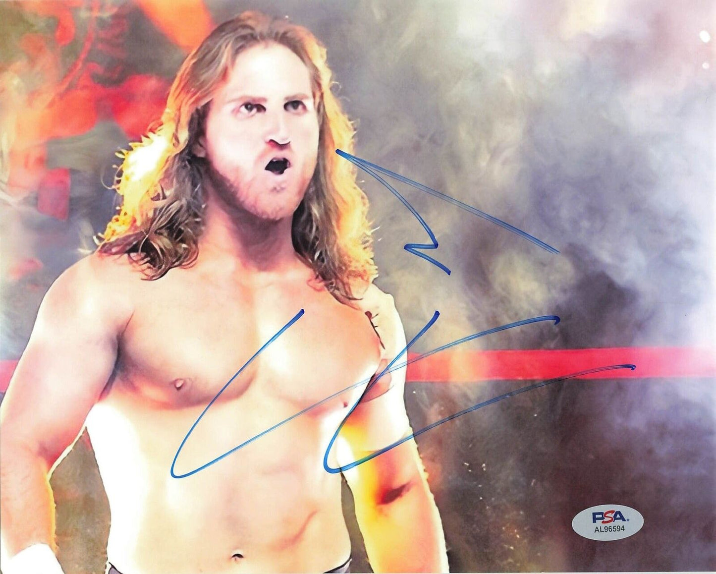 Clark Connors signed 8x10 photo PSA/DNA WWE Autographed Wrestling