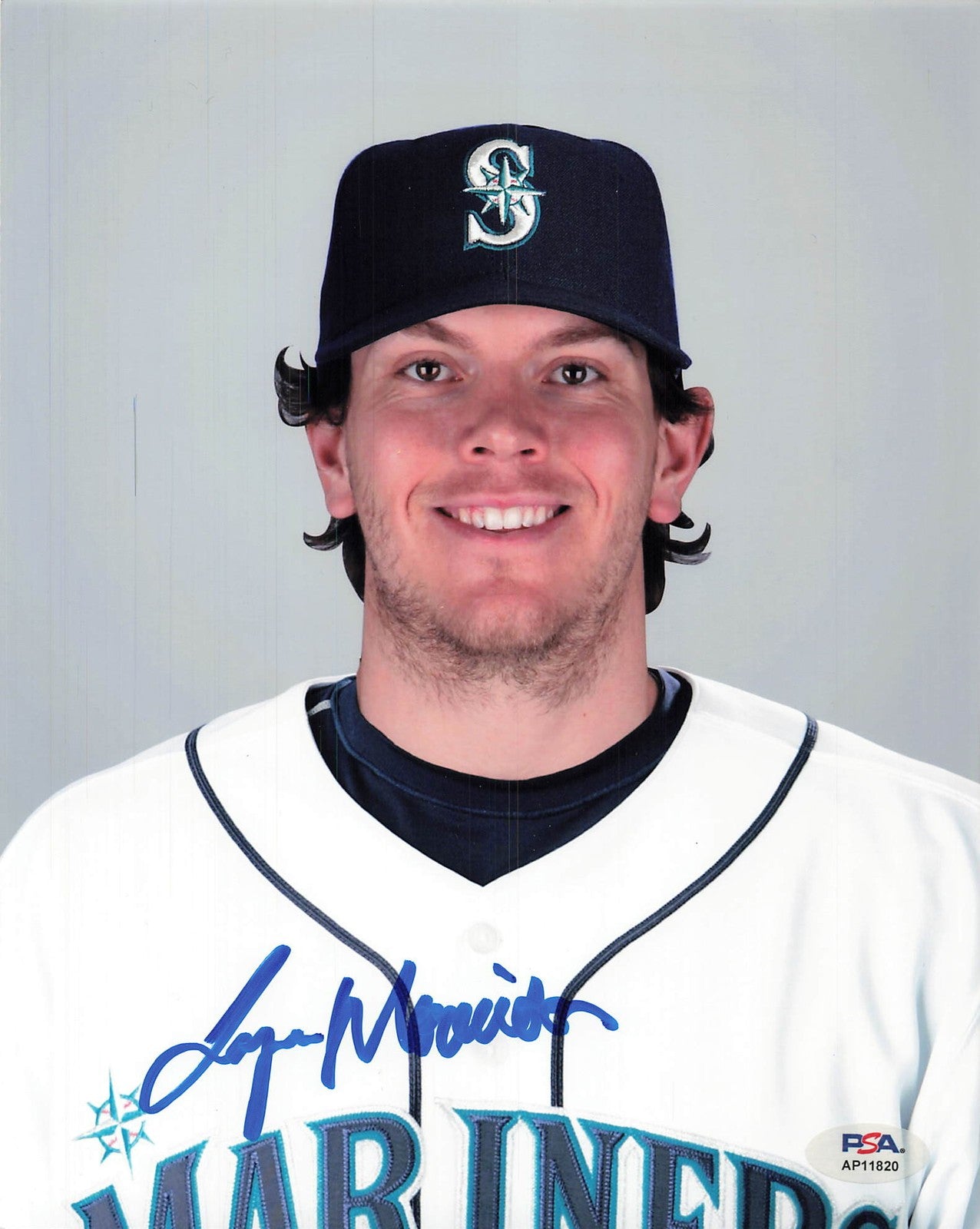 Logan Morrison Signed 8x10 Photo PSA Seattle Mariners