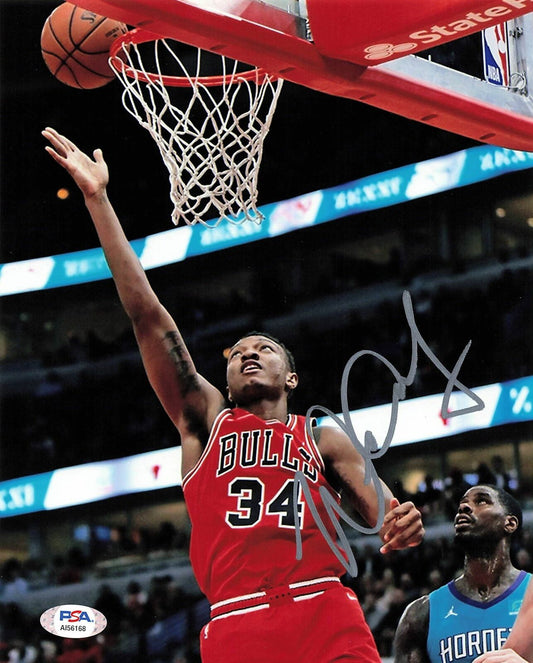 Wendell Carter Jr. signed 8x10 Photo PSA/DNA Chicago Bulls