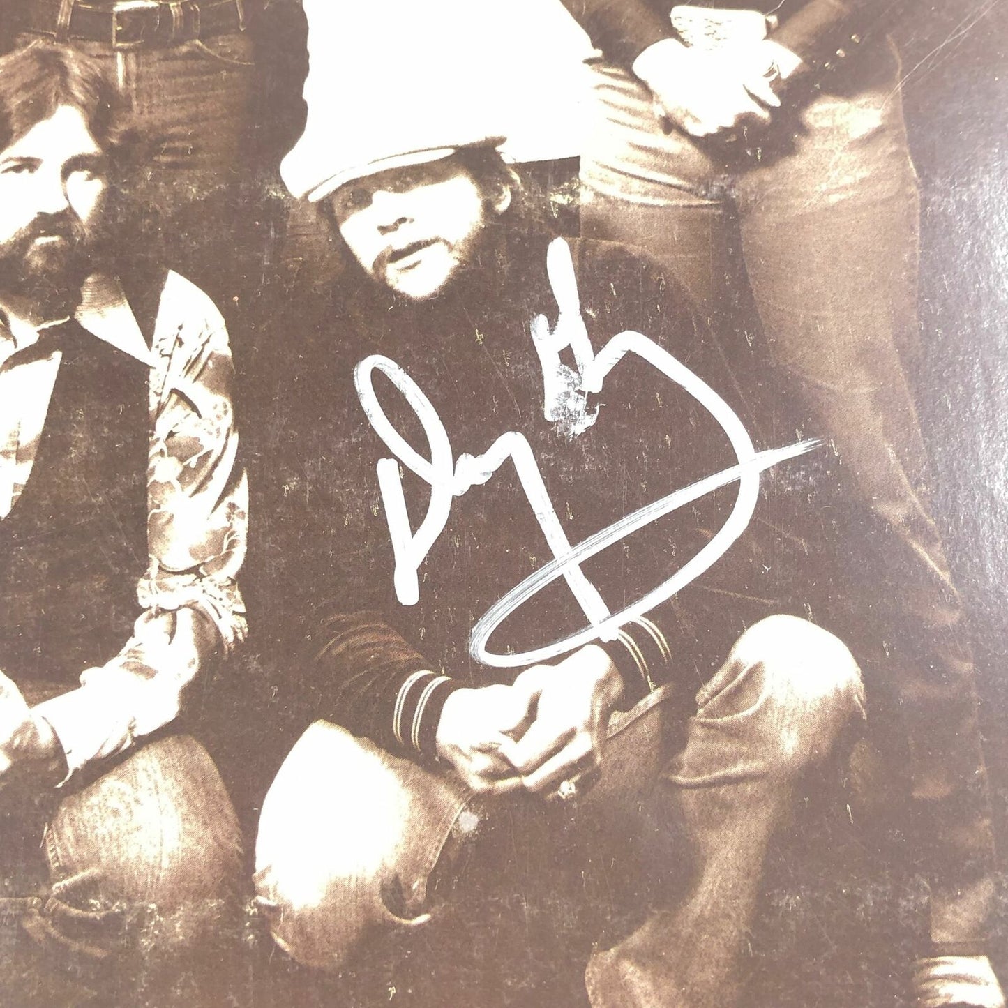 DOUG GRAY The Marshall Tucker Band signed Together Forever LP Vinyl PSA/DNA Albu