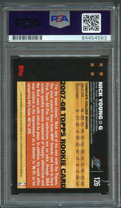 2007 Topps 50th Anniversary #114 Mike Conley Jr signed Auto Card PSA Slabbed RC