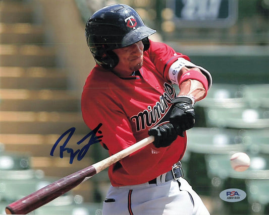 ROYCE LEWIS signed 8x10 photo PSA/DNA Minnesota Twins Autographed