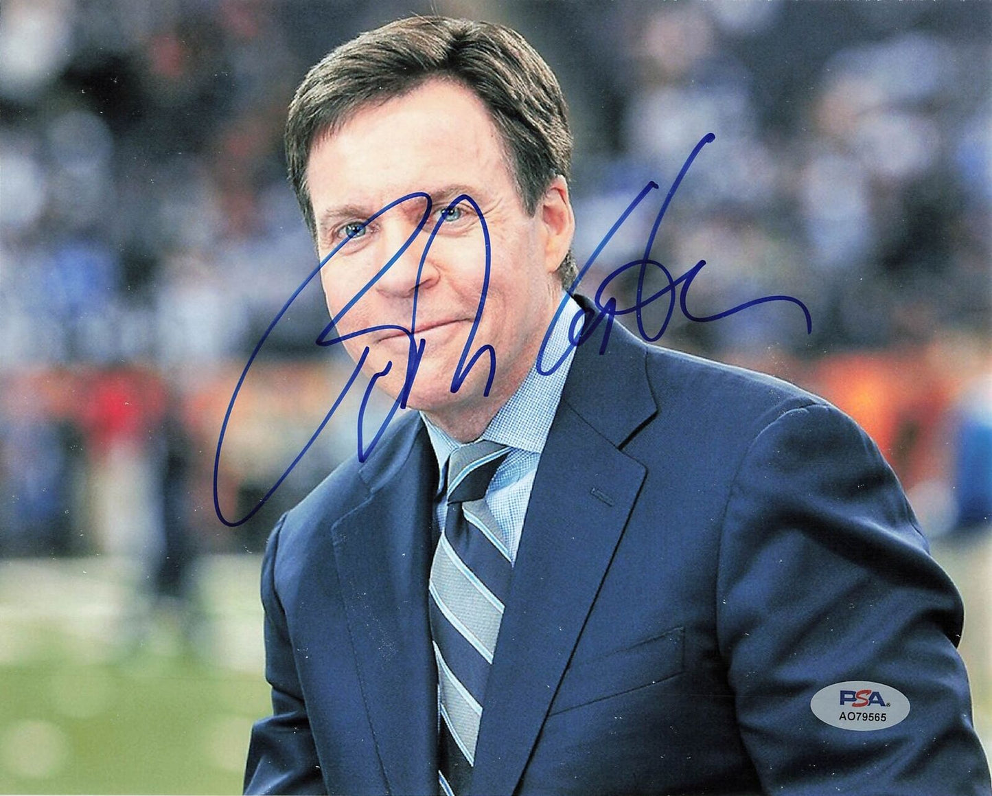 Bob Costas signed 8x10 photo PSA/DNA Autographed NBC