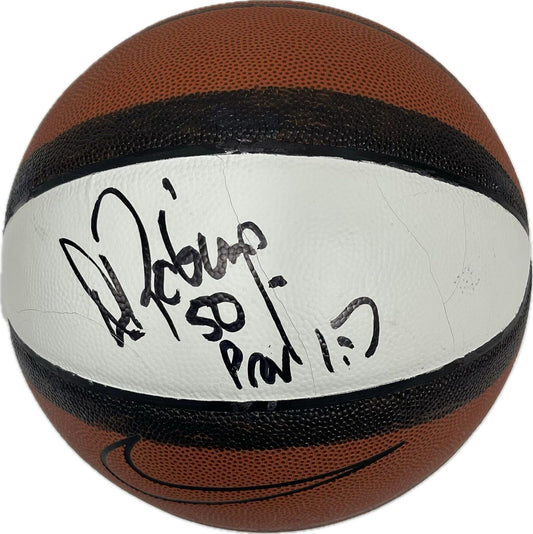 David Robinson Signed Nike Basketball PSA/DNA Autographed Ball Spurs